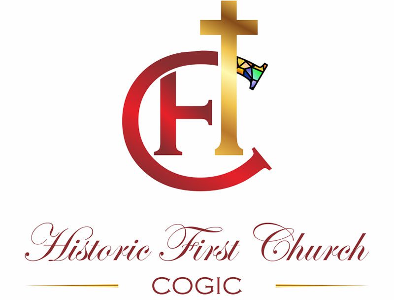 A logo of the historic first church cogic.